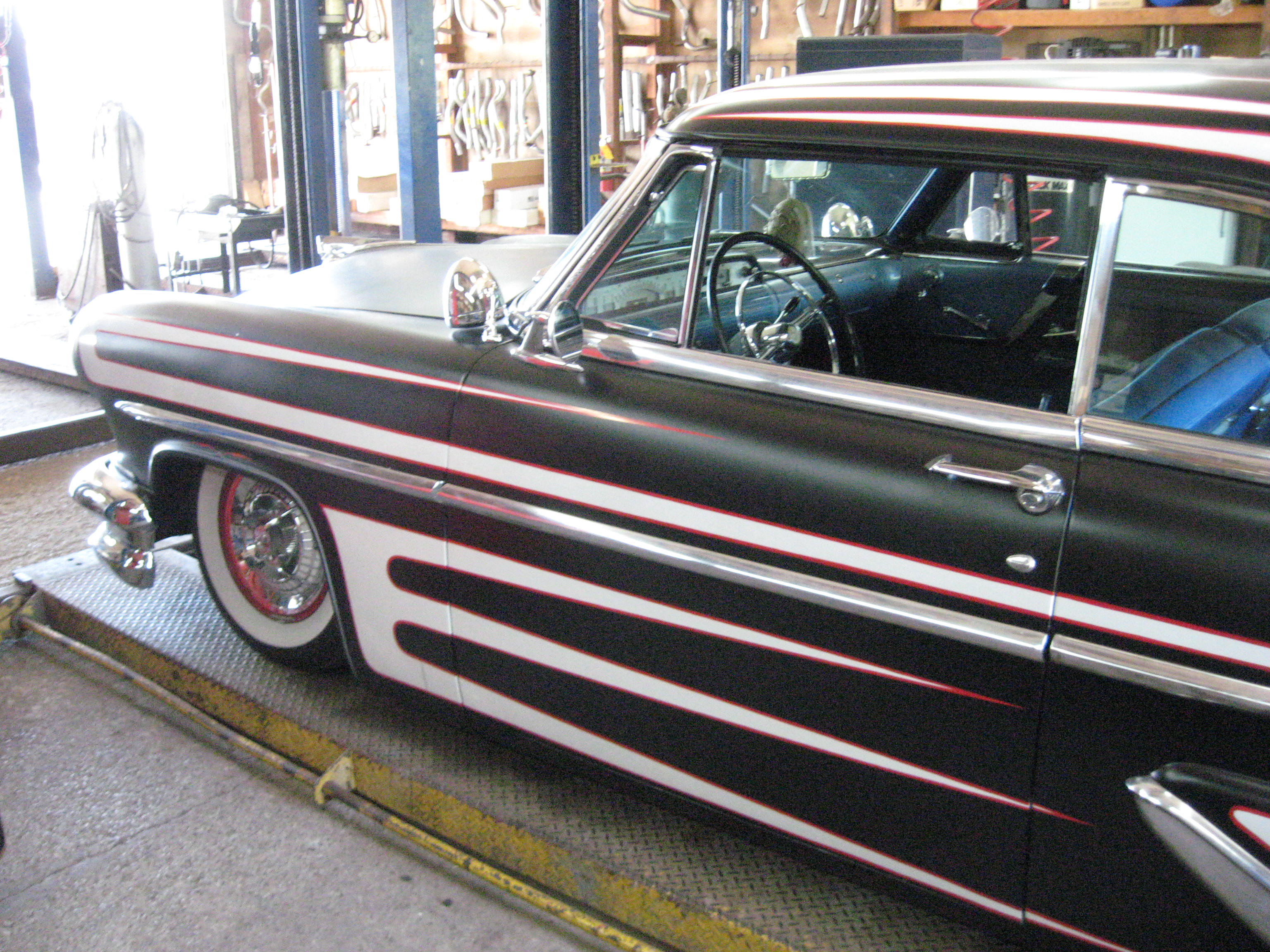 Automotive Exhaust Specialists work